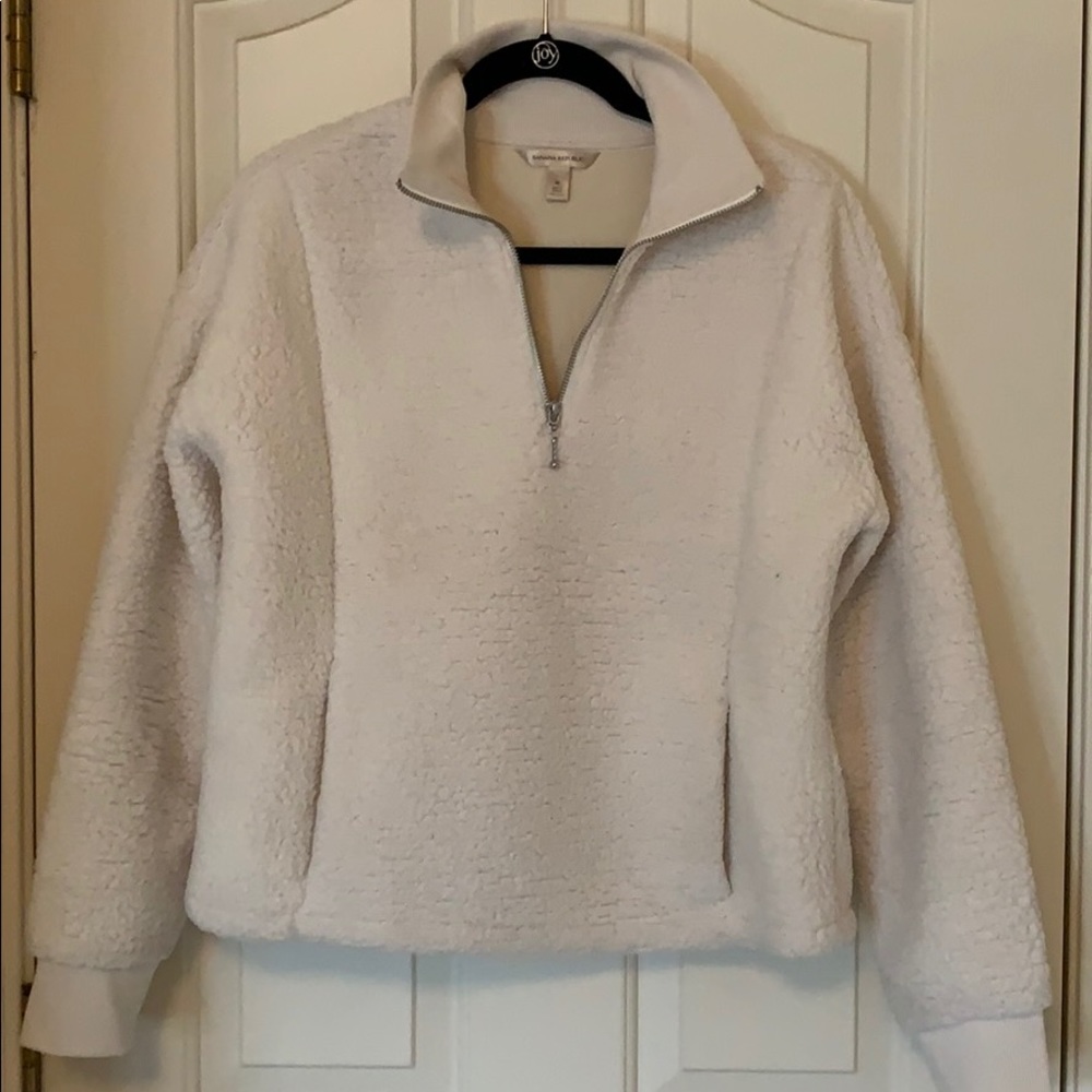 Sherpa Fleece Pull Over